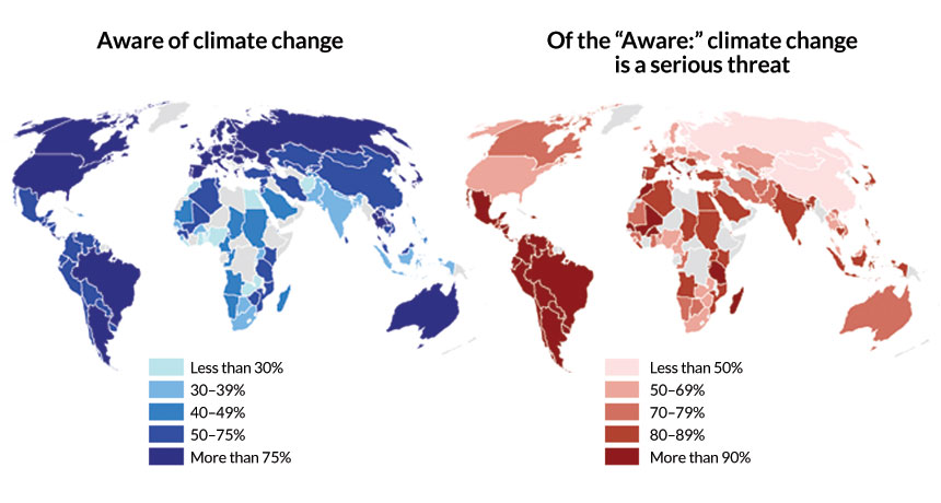 Beliefs About Global Warming Vary By Country