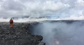 volcano scientist