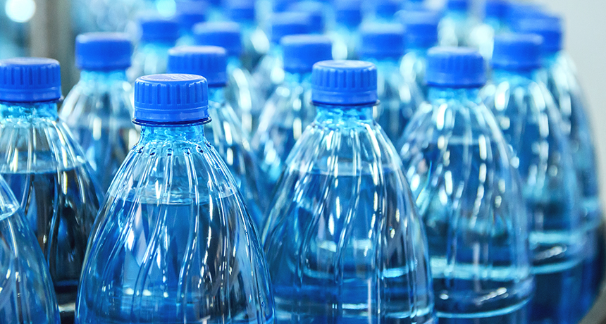 Plastic taints most bottled water, study finds
