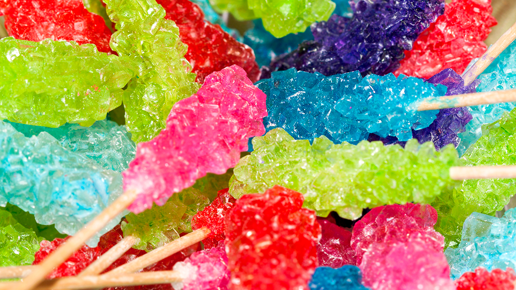making rock candy science project