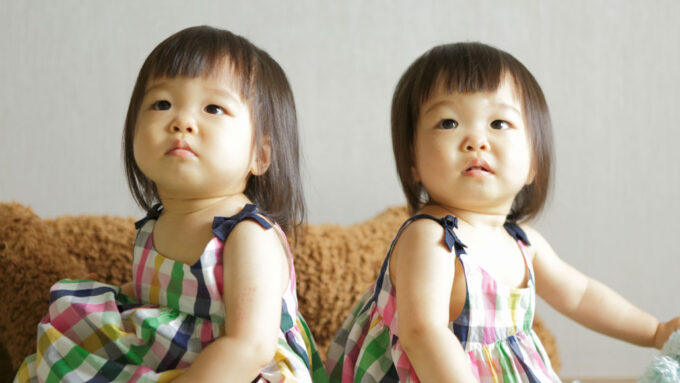 twin girls