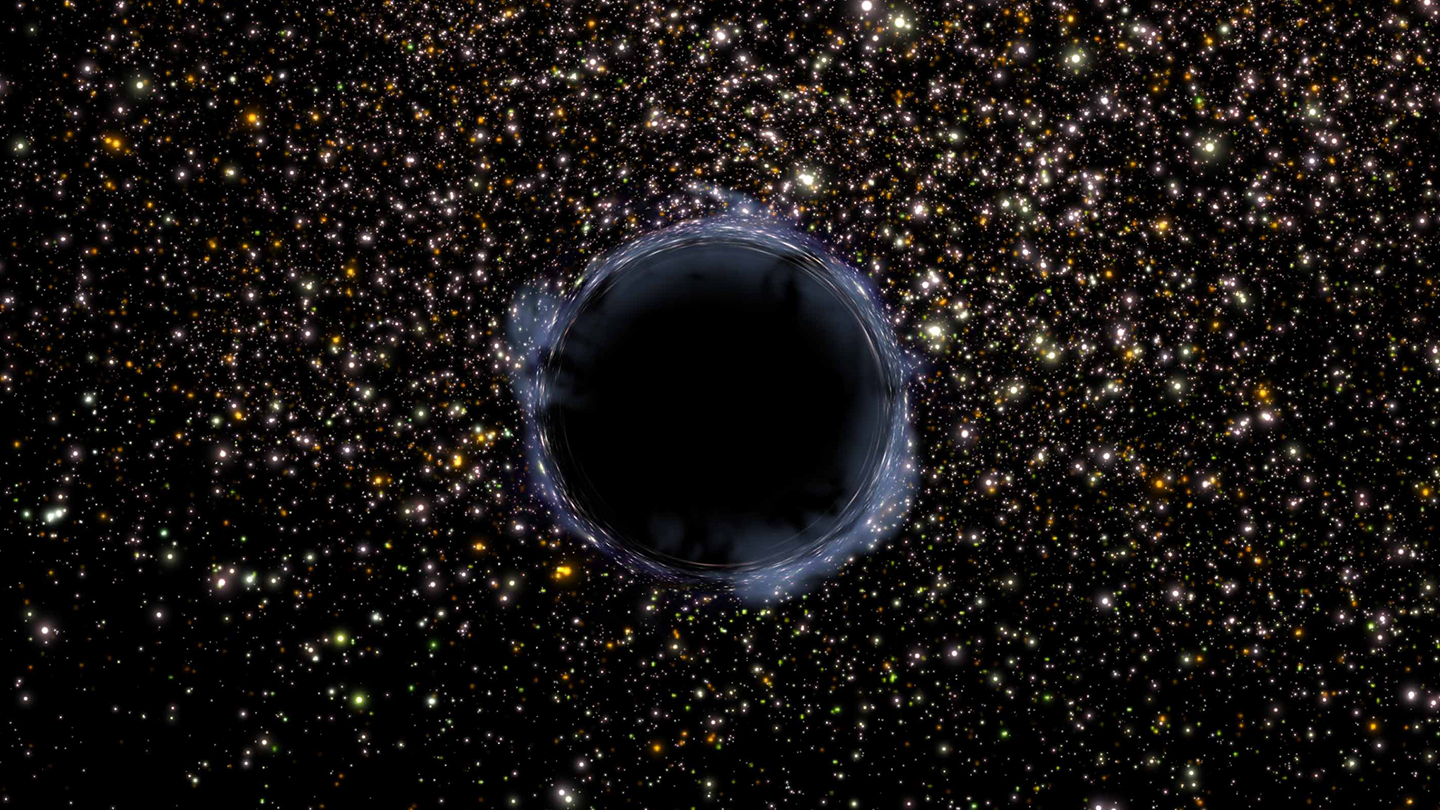 outer space black hole