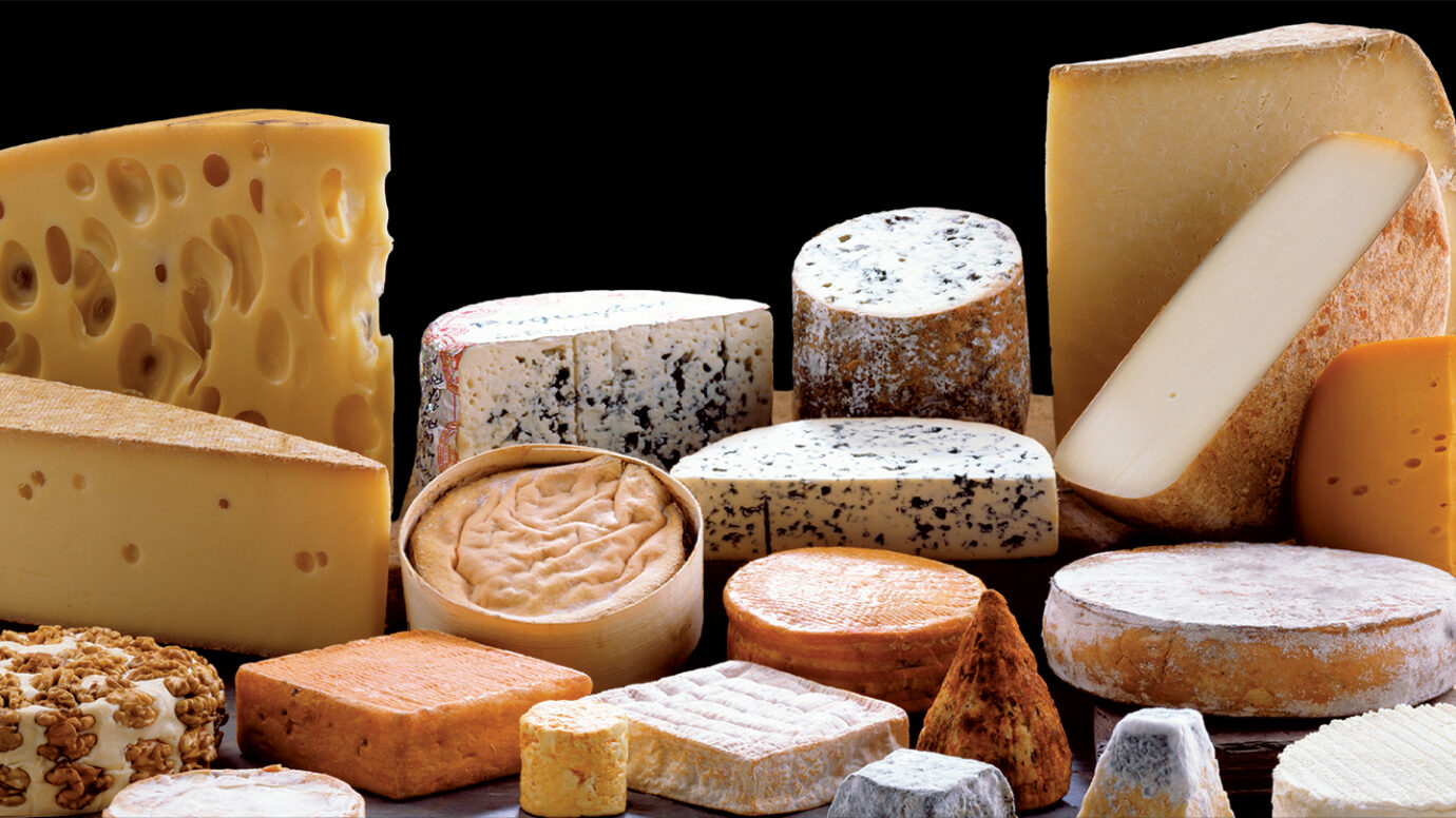 Bacteria give some cheeses their distinct flavors