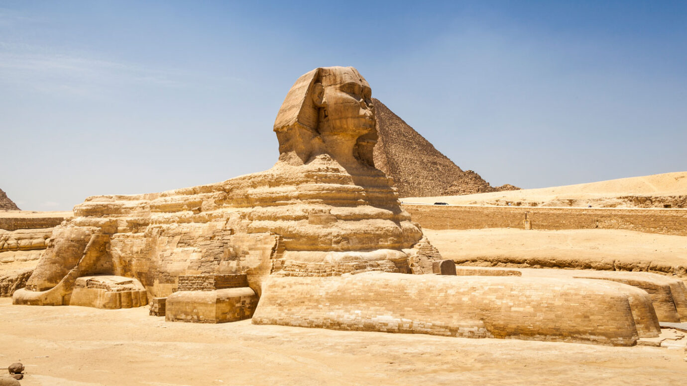 Before the ancient Egyptians, nature may have carved sphinxes