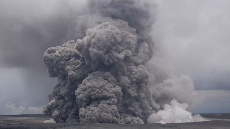 Hawaii’s Kilauea volcano recently erupted like a stomp rocket