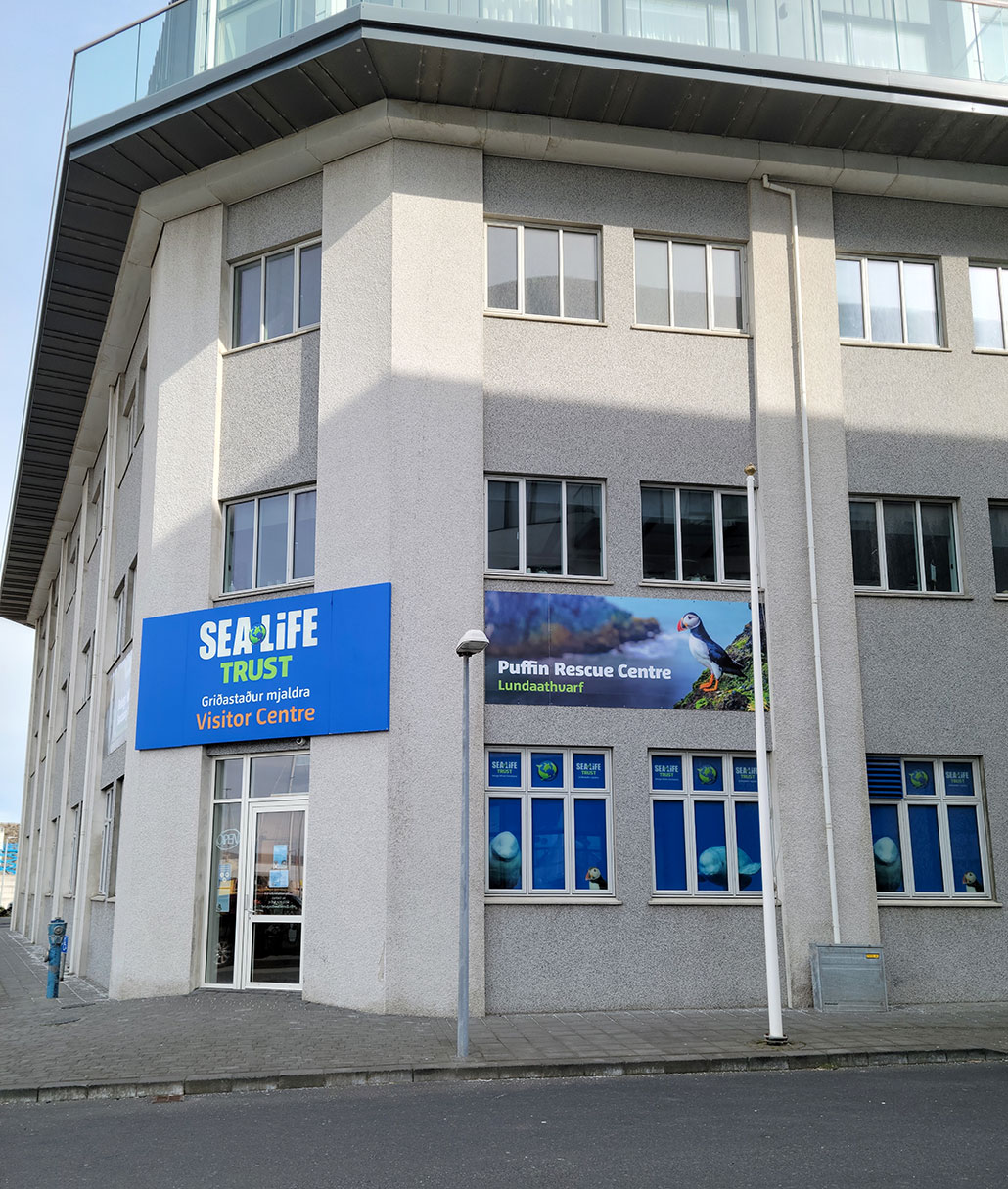 a photo of the Puffin Rescue Centre building