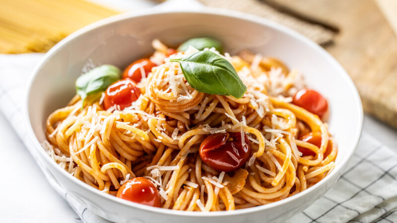 Experiment: How much water is needed to cook pasta?